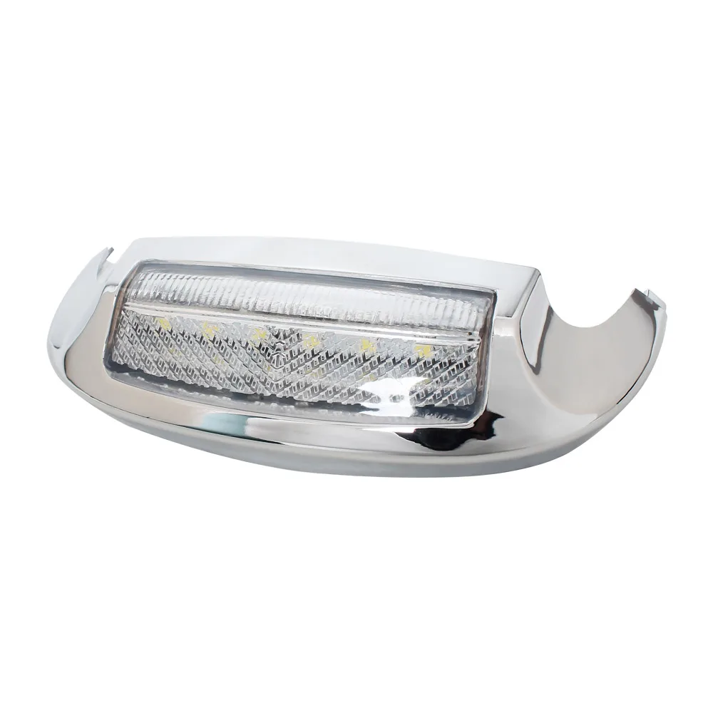 Motorcycle Turn Signal Front Rear Fender Tip Clear Light  Lamp Edge LED Kits Fits For Tri Glide CVO/SE FLHTCUTGSE 2020 2021 2022