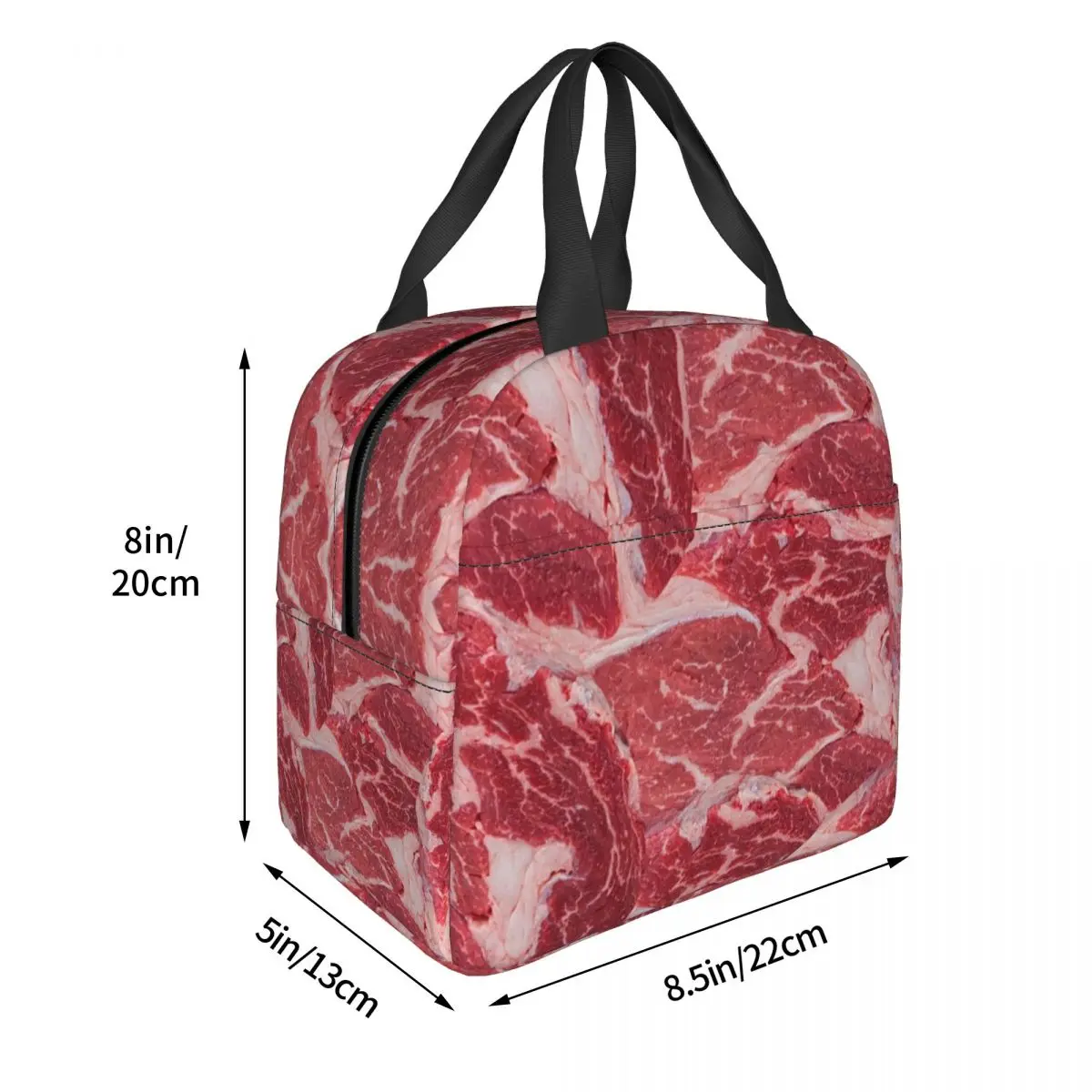 Meat Insulated Lunch Bags Thermal Bag Lunch Container Large Tote Lunch Box for Men Women College Outdoor