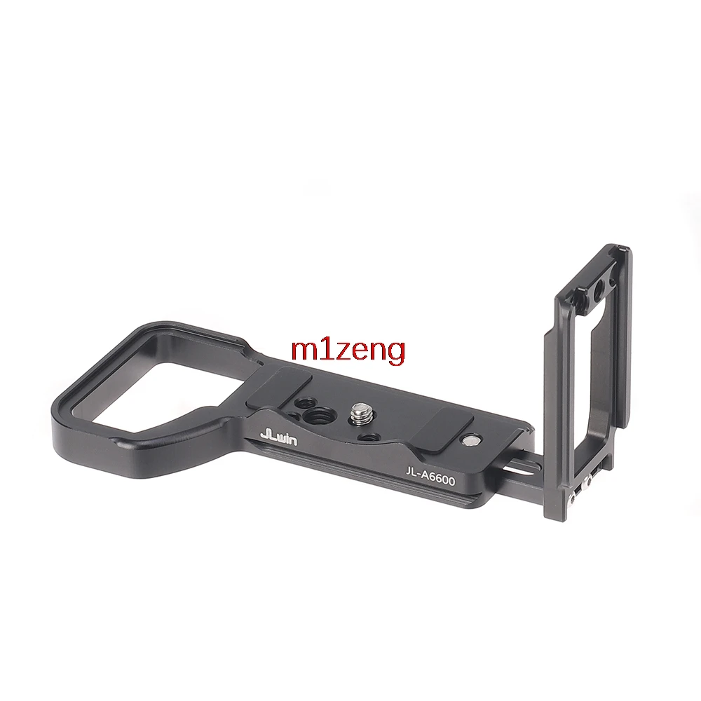 A6600 stretchable Extended Vertical Quick Release QR L Plate/Bracket Holder hand Grip for Sony a6600 Camera Arca Swiss tripod