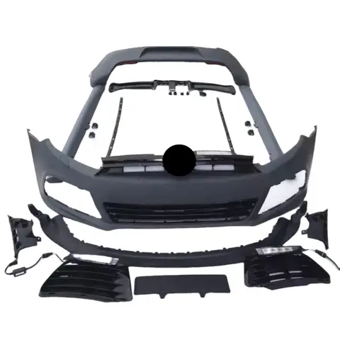 For Volkswagen Golf 6 GTI 6R upgraded to R20 body kit front bumper rear bumper assembly grille side skirt accessories