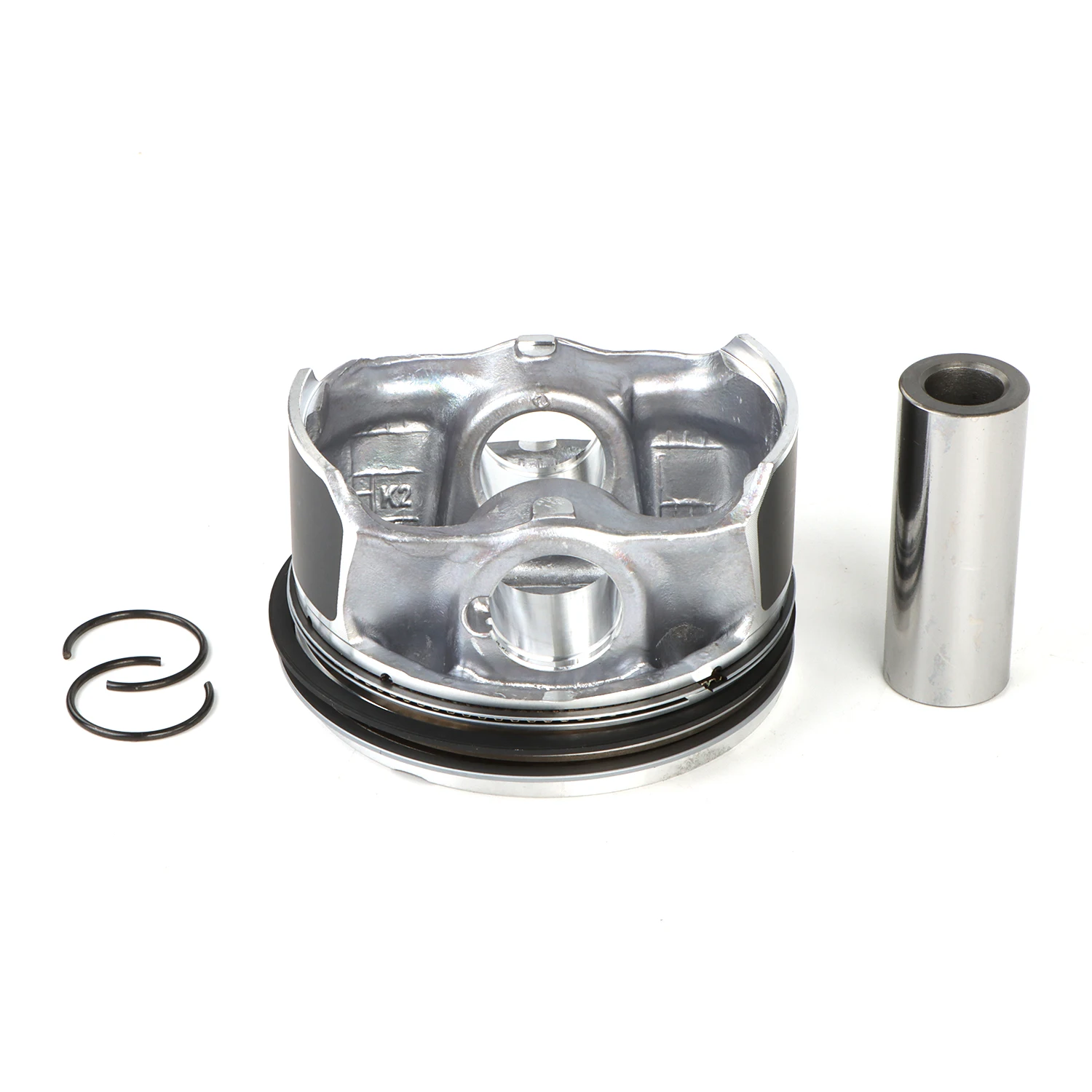 DPGKITS 4pcs Engine Pistons & Rings 06H107065AM EA888 For VW GTI Passat Tiguan Audi A3 2.0TSI 2.0TFSI DOHC 16V 82.5mm STD Φ21mm