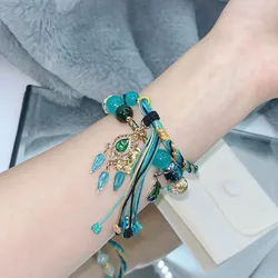 Anime Aventurine Penacony Women Bracelet Honkai Star Rail Bracelets Woman Fashion Cosplay Crystal Chain Bangles Gifts Armband