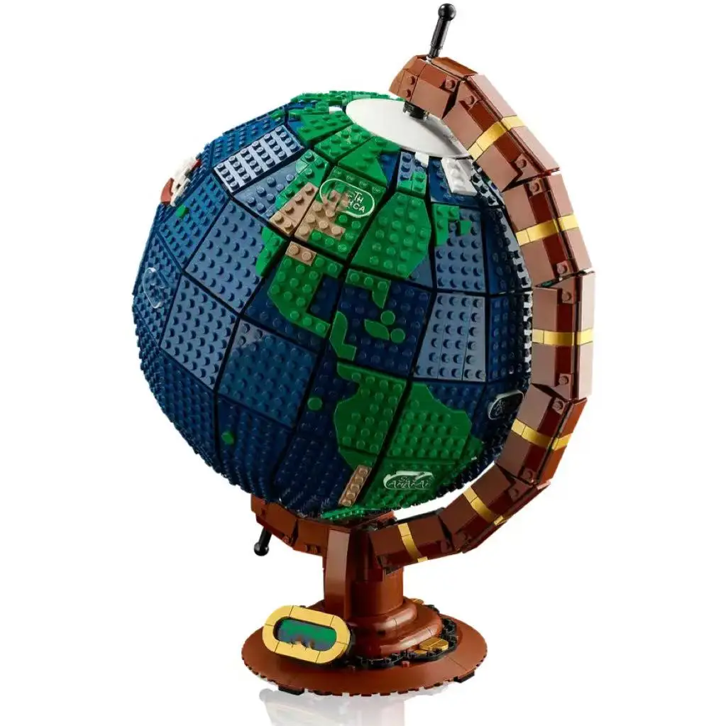 21332 DIY 2585개 MOC 지구 블록 모델 키트, 어린이 교육용 장난감, 크리스마스 선물, 생일 선물