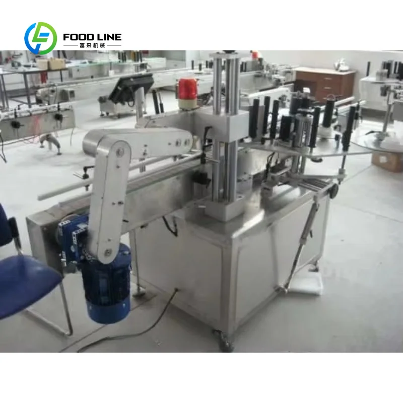Customized Auto Front and Back Labeling Machine, Automatic Two Side Labeling Machine, Automatic Flat Bottler Labeling Machine
