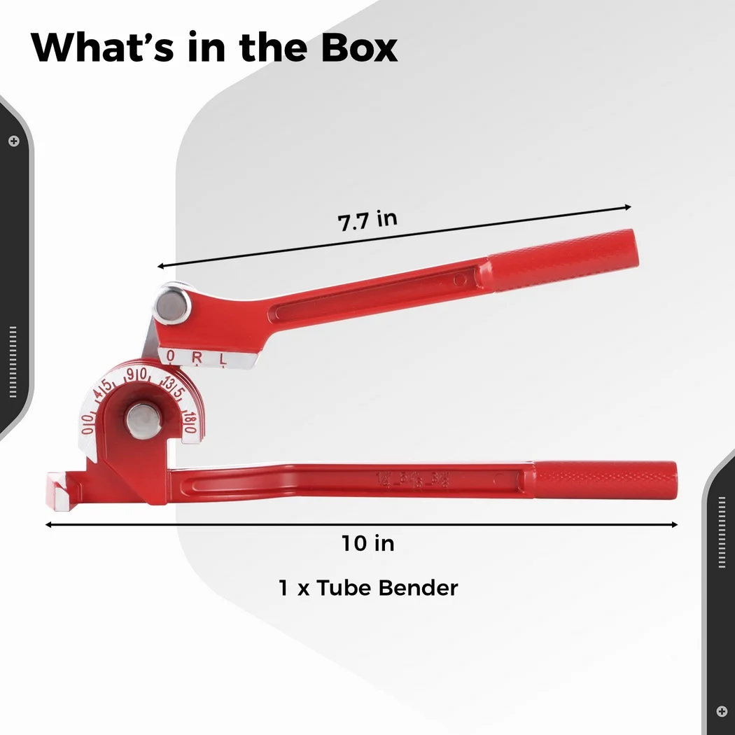 Pipe Bender 3-In-1 Tube Bender Tubing Bender For 1/4\