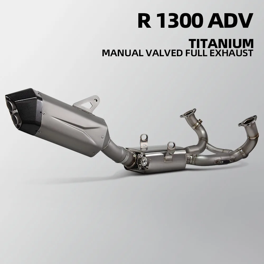 R1300GSA Exhaust System For BMW R1300GS Adventure R1300ADV（Not Fit R1300GS) Motorcycle Exhausts Header Tube Slip on Line Muffler