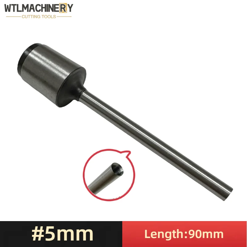 #5 Hollow Paper Drill Bits Straight Shank For Punching Machine Hole Punching Diameter