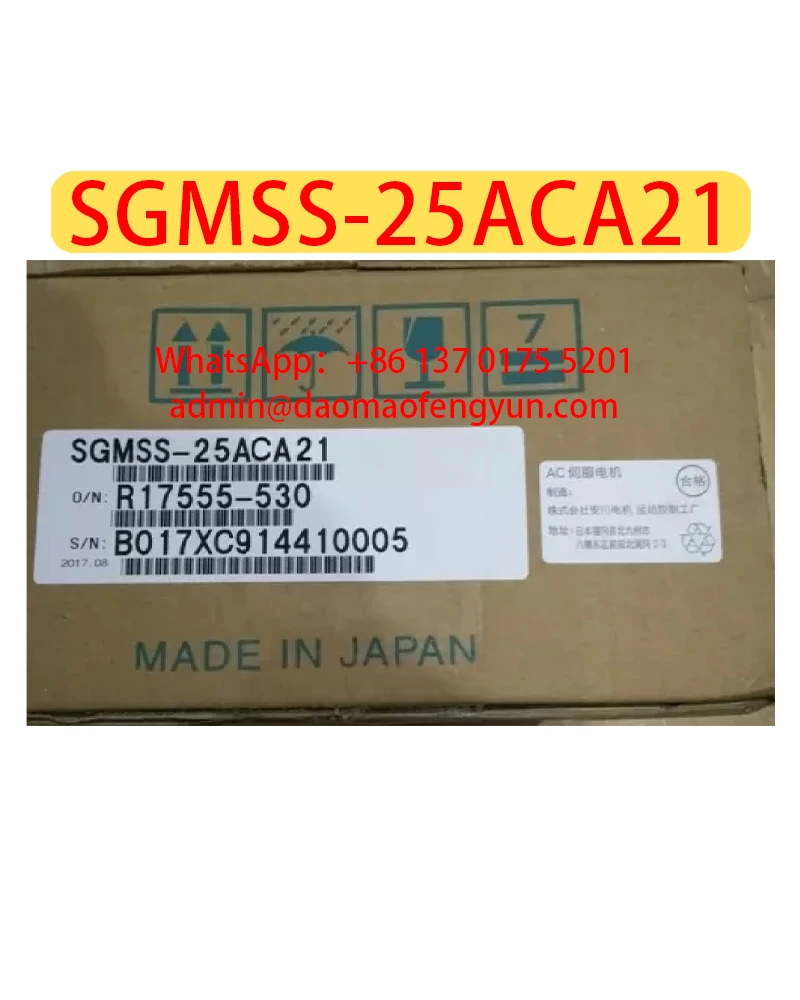 

SGMSS-25ACA21 Brand New Servo Motor，SGMSS 25ACA21，Fast shipping