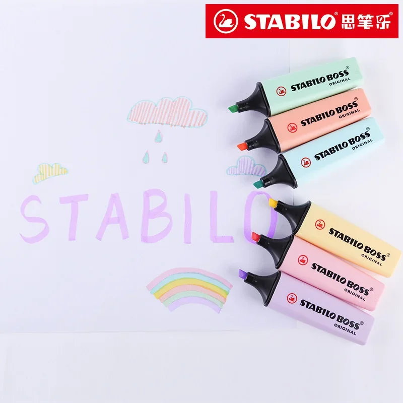 6 colori STABILO BOSS Macaron - Stabilo Marker Boss recensione e prezzo