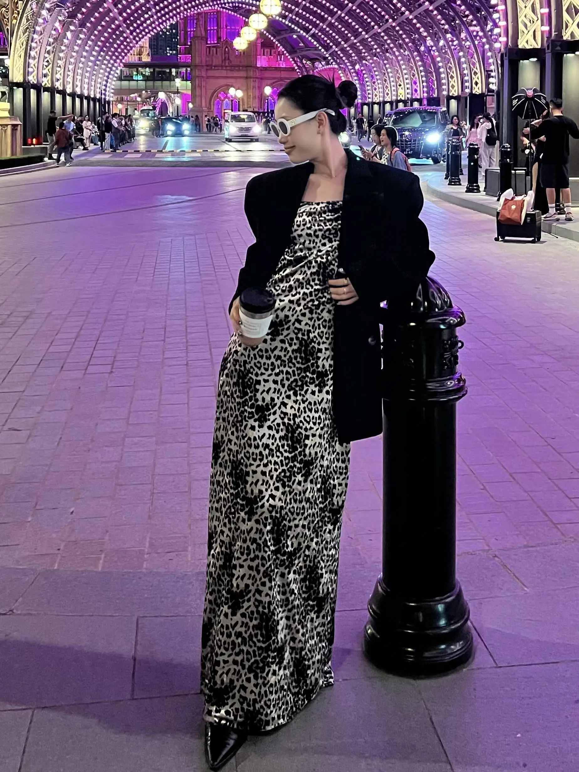 

Новый зимний двубортный женский костюм с застежкой на талии, однотонный, с длинными рукавами и хлопковой подкладкой, женский костюм Jaet, корейская мода