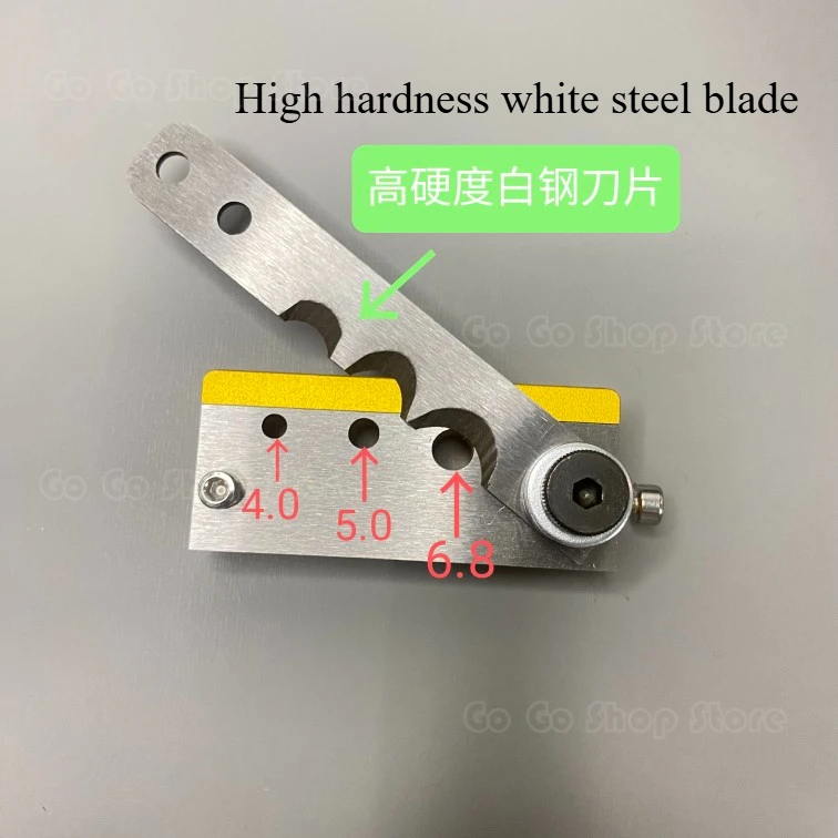 Positioning cut lead  positioning cutter wire positioning side knife