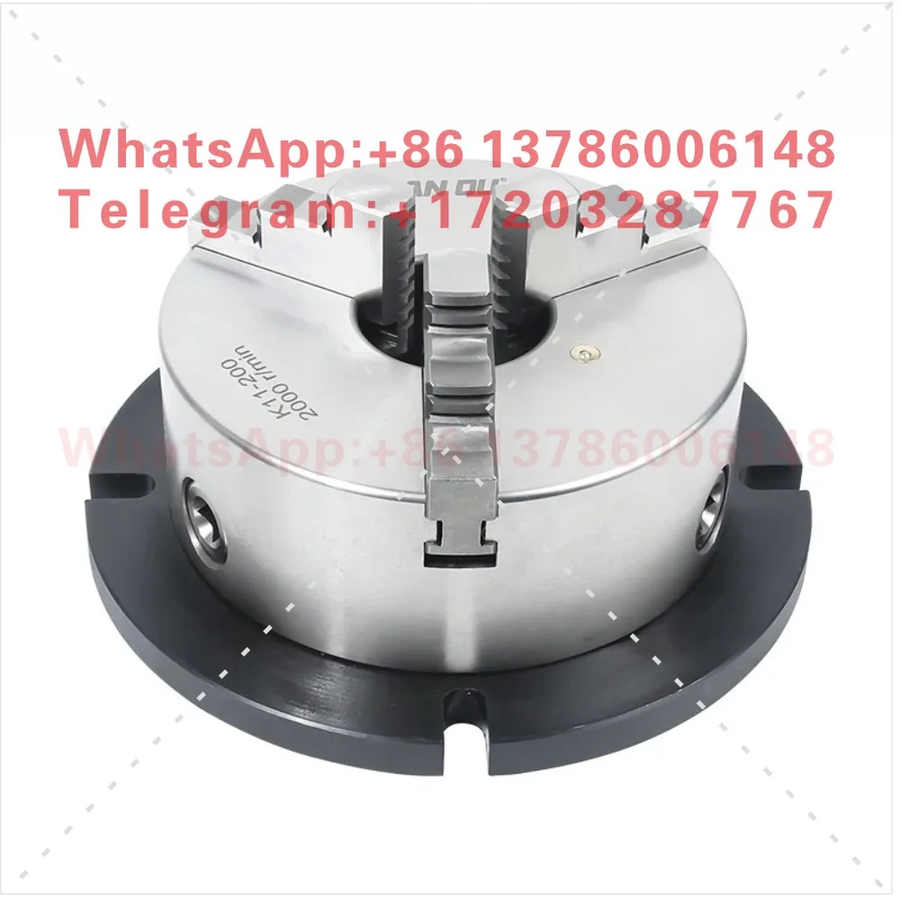 Vertical Chuck 200 Bottom Plate Precision Self centering Manual Fixed Installation Drilling Machine Workbench 160 Flange Base