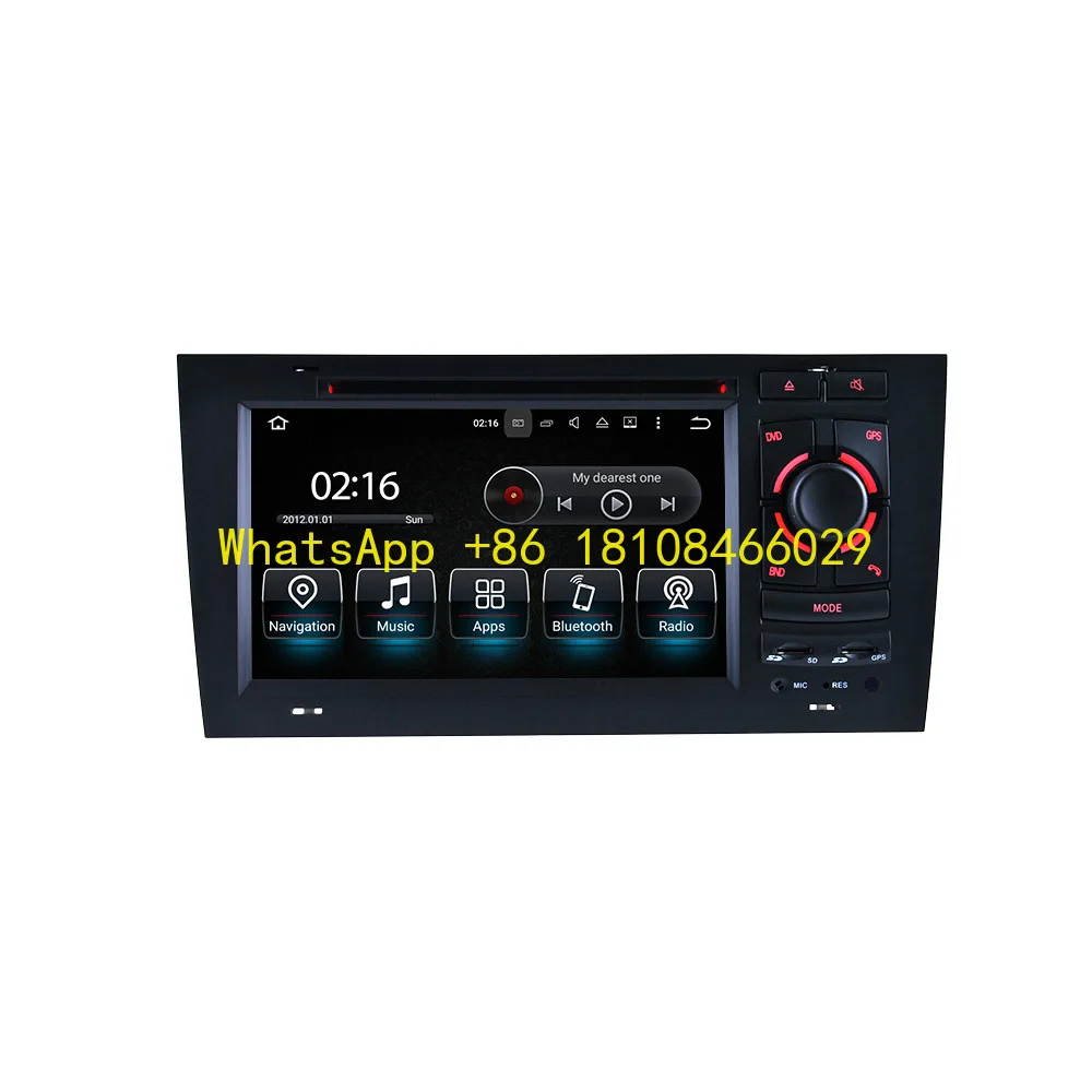

2 Din Android 8.0 Car DVD Player for audi A6 1997-2004 GPS Navigation Multimedia WIFI for audio Stereo Radio Headunit 4G+32G 8