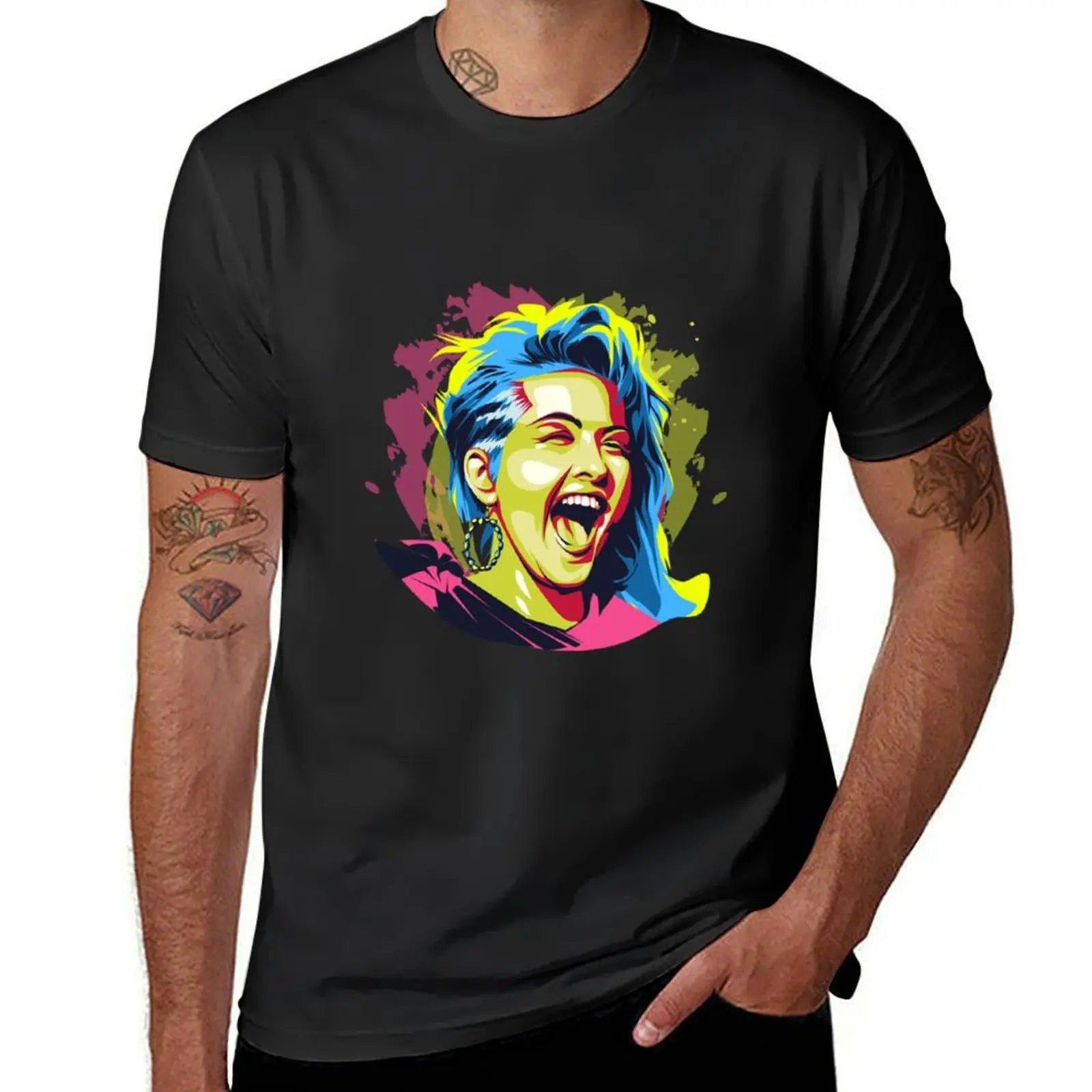 

Cindy Lauper T-Shirt plus size clothes anime shirt funny meme t-shirts Men's t-shirt