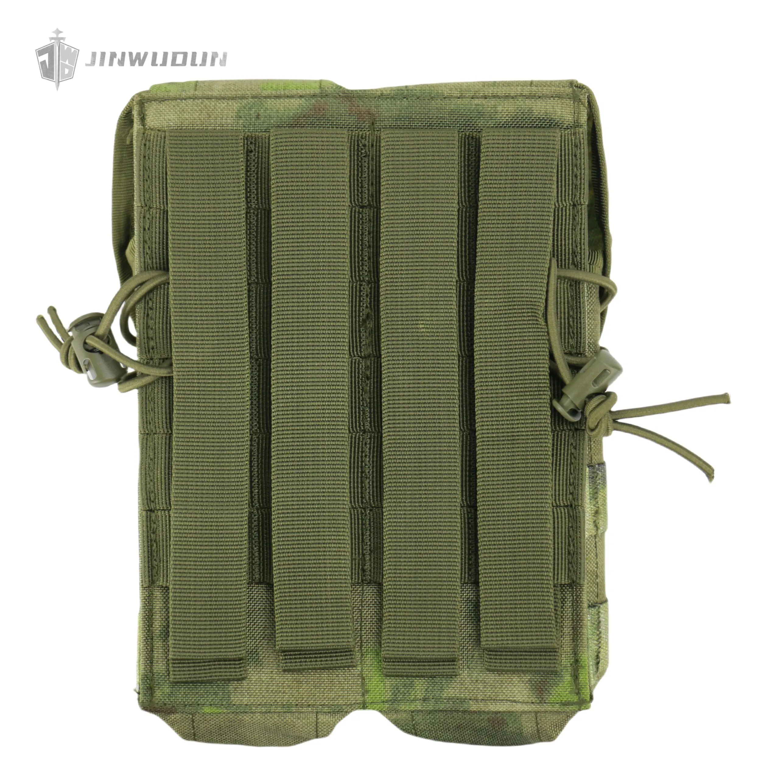 Chaleco táctico MOLLE nylon 1000D con doble portacargadores para AK/AR - imagen 2