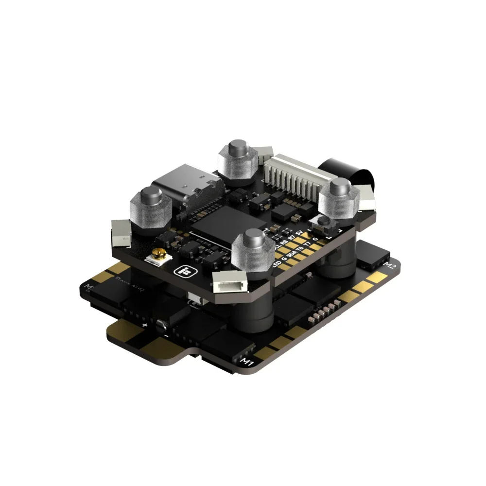iFlight Borg Mini H7 Stack with Borg Mini H7 FC Flight Controller ELRS 2.4GHz Receiver/ 60RS/60R 4-IN-1 ESC for FPV Racing Parts
