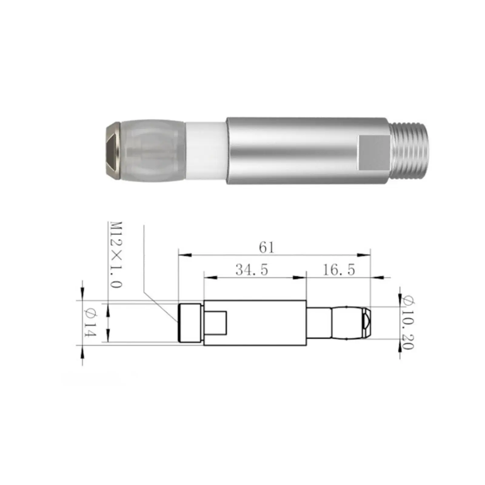 Pince pneumatique à double joint, mandrin extensible, pour l'automatisation de la manutention de cylindres en usine et les tâches de préhension de fils