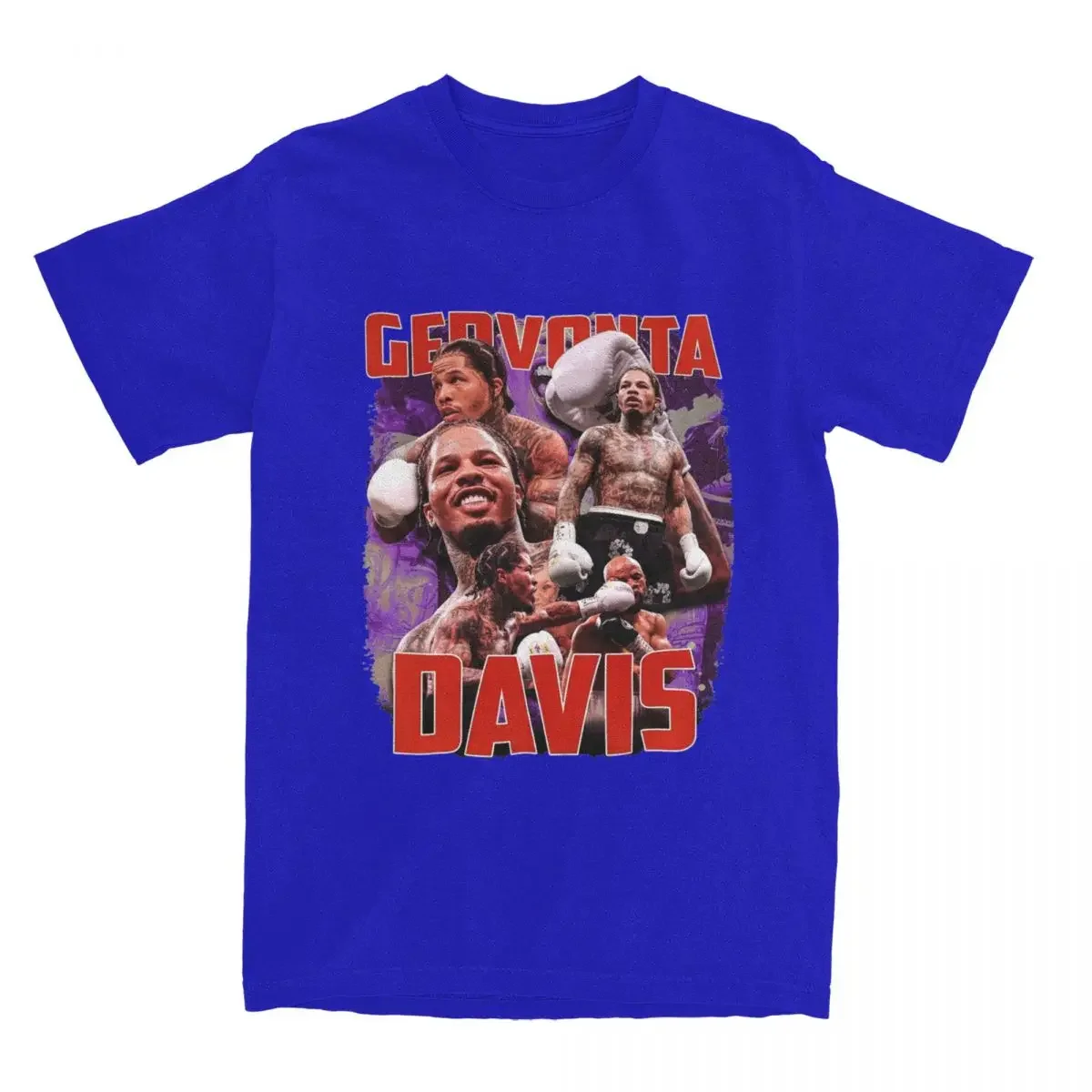 Men Women O Neck 100% Cotton Cool Tank Davis Short Sleeve Tees Summer Tops Funny Gervonta Davis Bootleg T-Shirt  men clothing