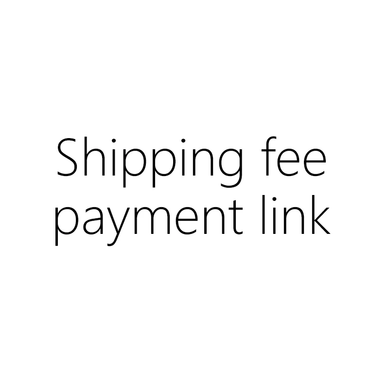 Dedicated link for Customized products/extra fee