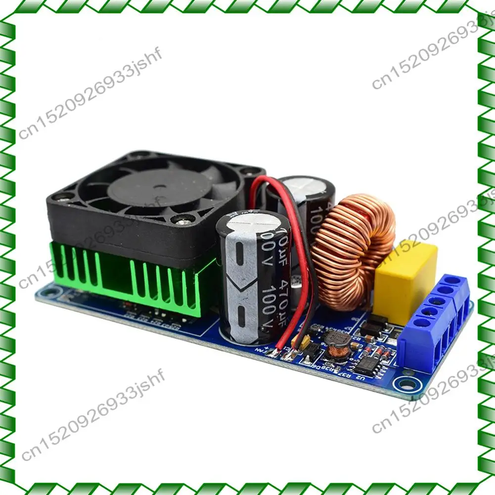 -BOFF IRS2092 High Power 500W Mono Channel Hifi Digital Power Amplifier Board Class D Stage Power Amplifier Board