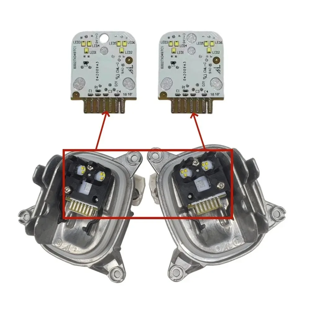 

For BMW X3M X4 X4M G02 Amber x3 g01 2018-2021 DRL Boards Adaptive LED Headlight Angel Eyes Daylight CSL Red Yellow Blue
