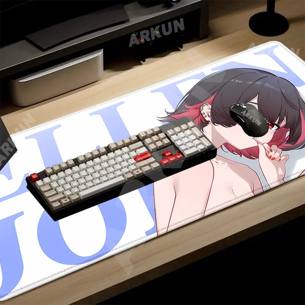 Big Kawaii Sex Hot Girl Ellen Joe Beliebtes cooles Zenless Zone Zero Gaming-Mauspad XXL-Zubehör Tastatur Schreibtisch Laptop Große Matte