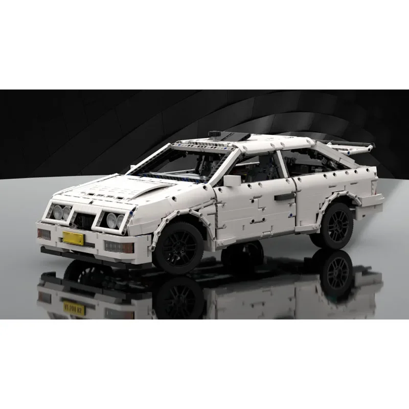 New White Model MOC-93850 Supercar RS500 Assembly Building Block Model • 3413 Parts Adult Kids  Birthday  Custom  Toy  Gift