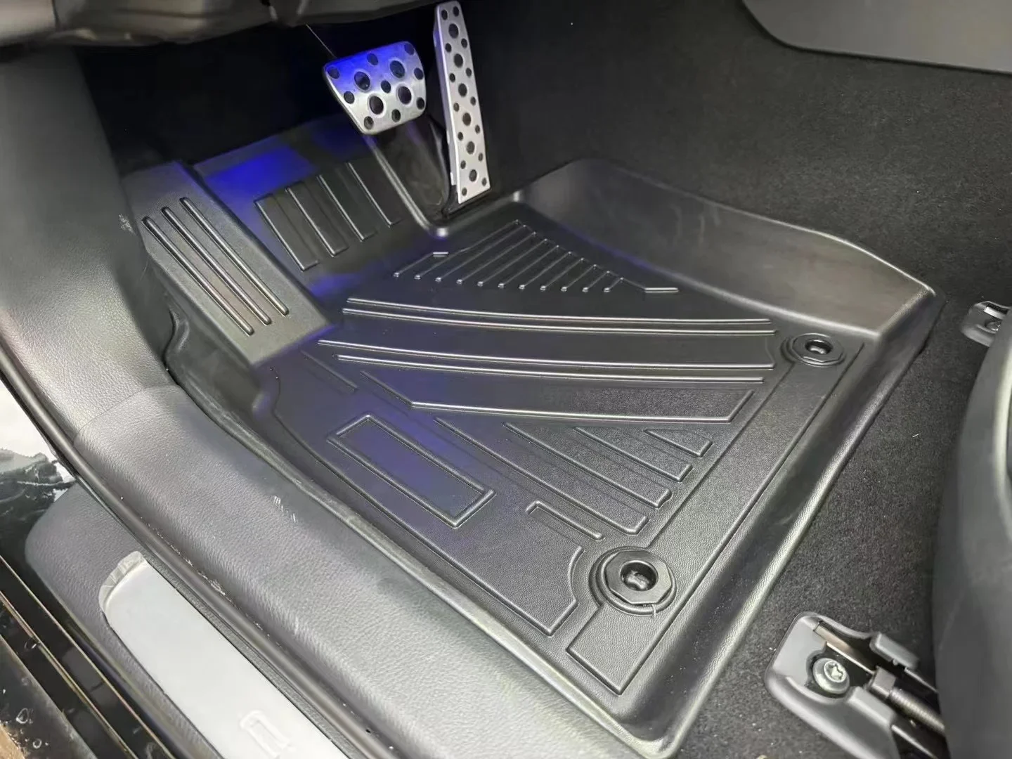 Custom Luxury Car Floor Mat  Waterproof Non-slip Car Mats TPE 3D Carpet Car Foot Mat for Highlander 7 seat 21+