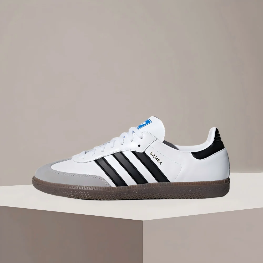 adidas Originals Unisex Trefoil Collection Fashionable and Versatile Slip-Resistant Durable Casual Shoes B75806