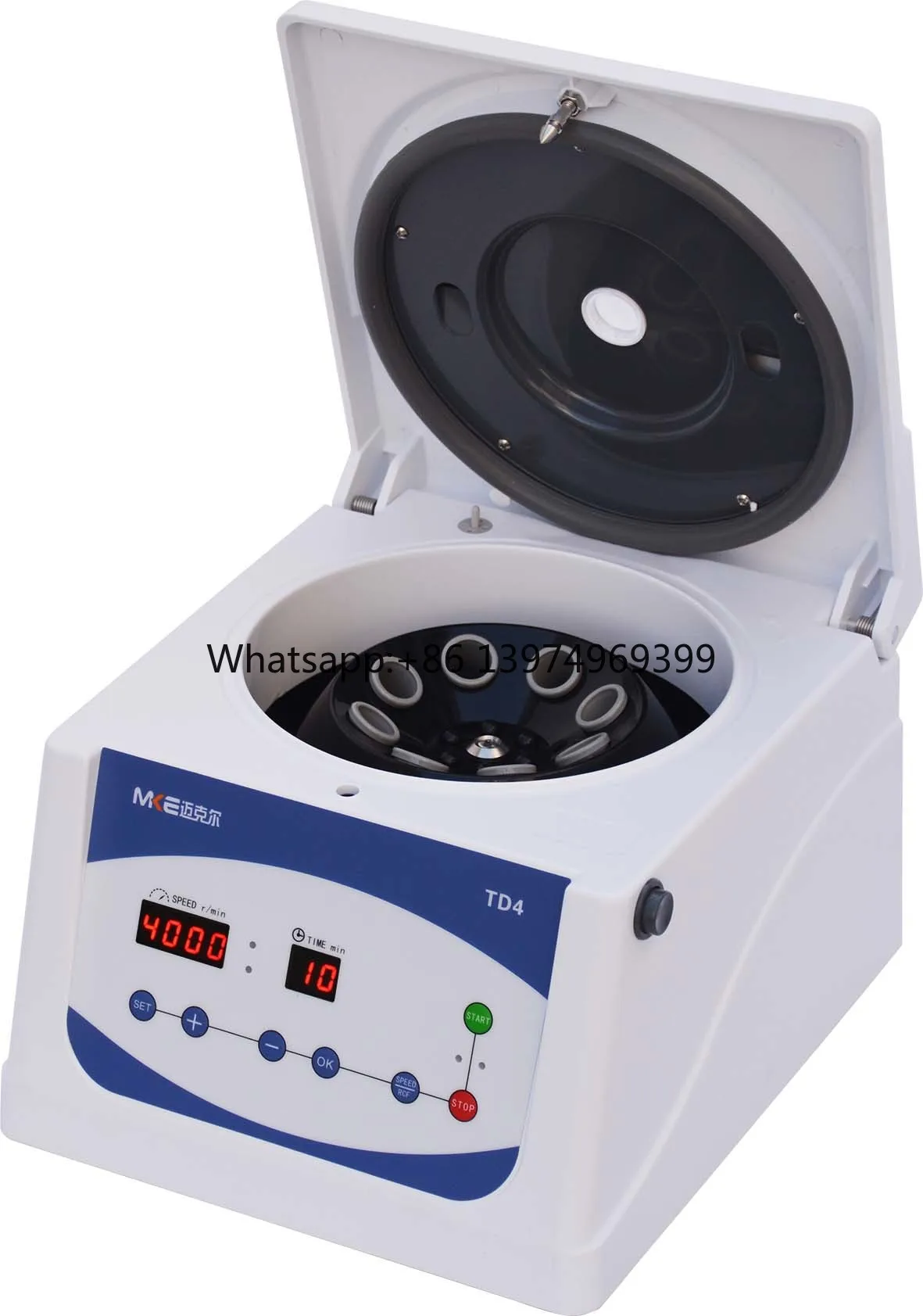 High Speed Veterinary Clinics Instrument Max RCF 2100xg Micro Centrifuge Centrifuge Machine Lab Centrifuge