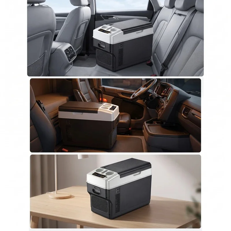 Premium 12V Portable Thermoelectric Cooler Warmer 5L 8L 10L Digital Control Camping SUV Travel Parts