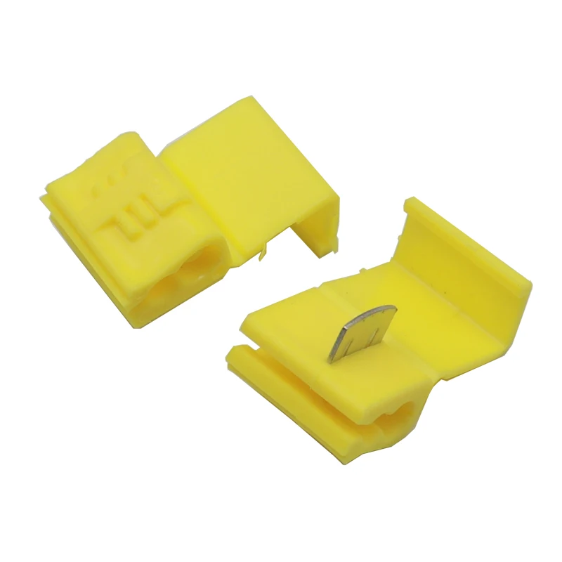 5V-220V Line Connector 10-24A Terminal Joint Blue Red Quick Connection Clip Wire Crimp Splitter Lip Break Clamp Soft Distributor