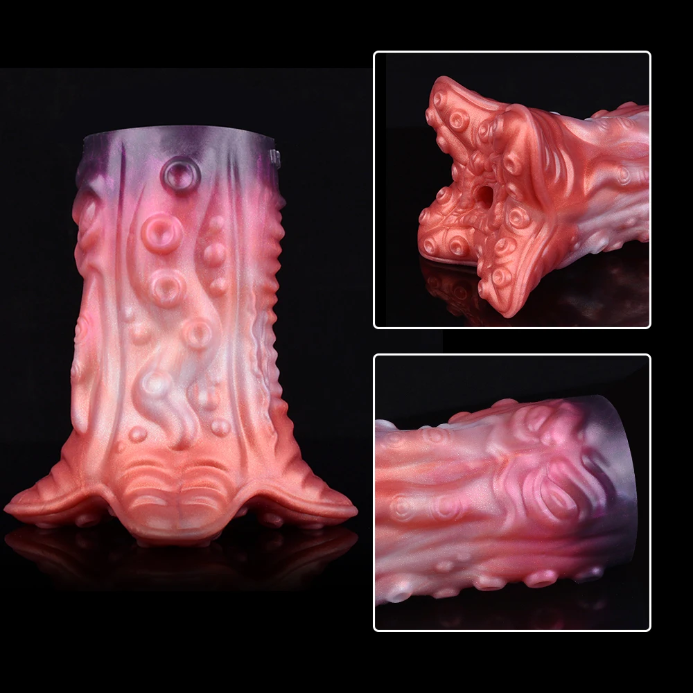 Silicone Octopus Tentacle Male Masturbation Cup Artiflcial Vaginal Anal Sex Toys for Men Soft Pocket Pussy Erotic Adult Products