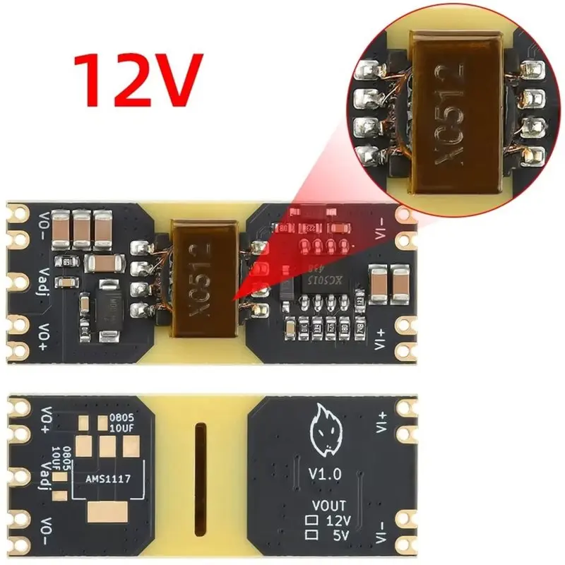 B63B-XC5015 DC-DC 9-42 V To12 V Dual-Output Step-Down Module, Isolated Low-Ripple Wide-Voltage Power Supply Module