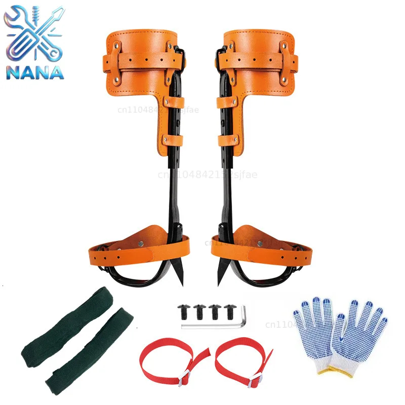 Forging model, adjustable upright tree climbing tool, overall big turn up the tree, picking, foot tie, catching wasp