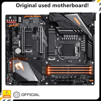 Z390 AORUS PRO için orijinal kullanılan masaüstü Intel Z390 64GB M.2 NVME DDR4 anakart LGA 1151 i7/i5/i3 USB3.0 anakart