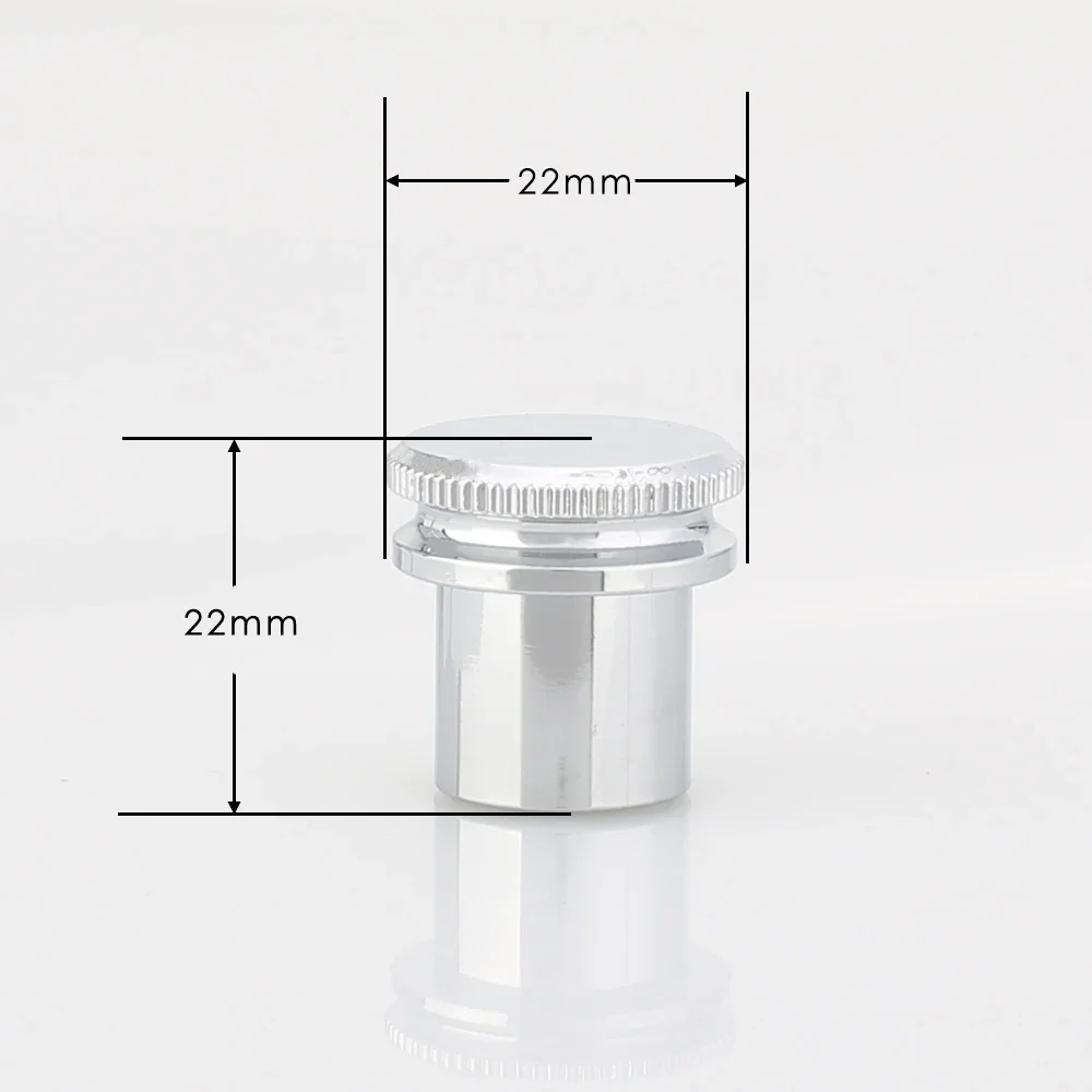 Tapón de ruido de alta gama, tapas de enchufe XLR de cobre chapado en oro/cromo, tapas de enchufe XLR macho hembra, enchufe protector de audio hifi xlr