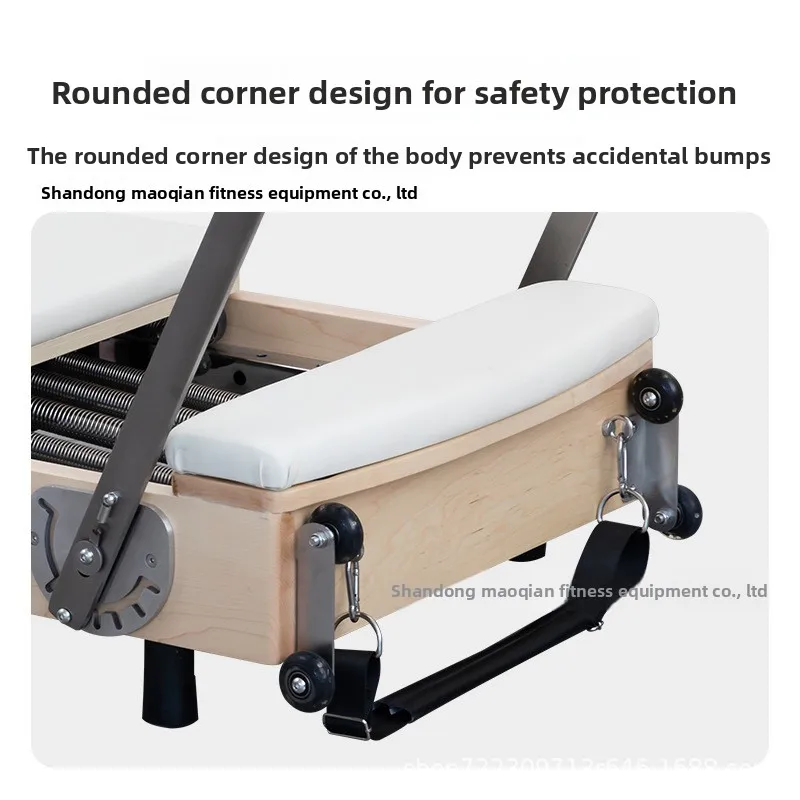 Yjq folding core bed yoga studio fitness home large equipment wooden foldable core bed