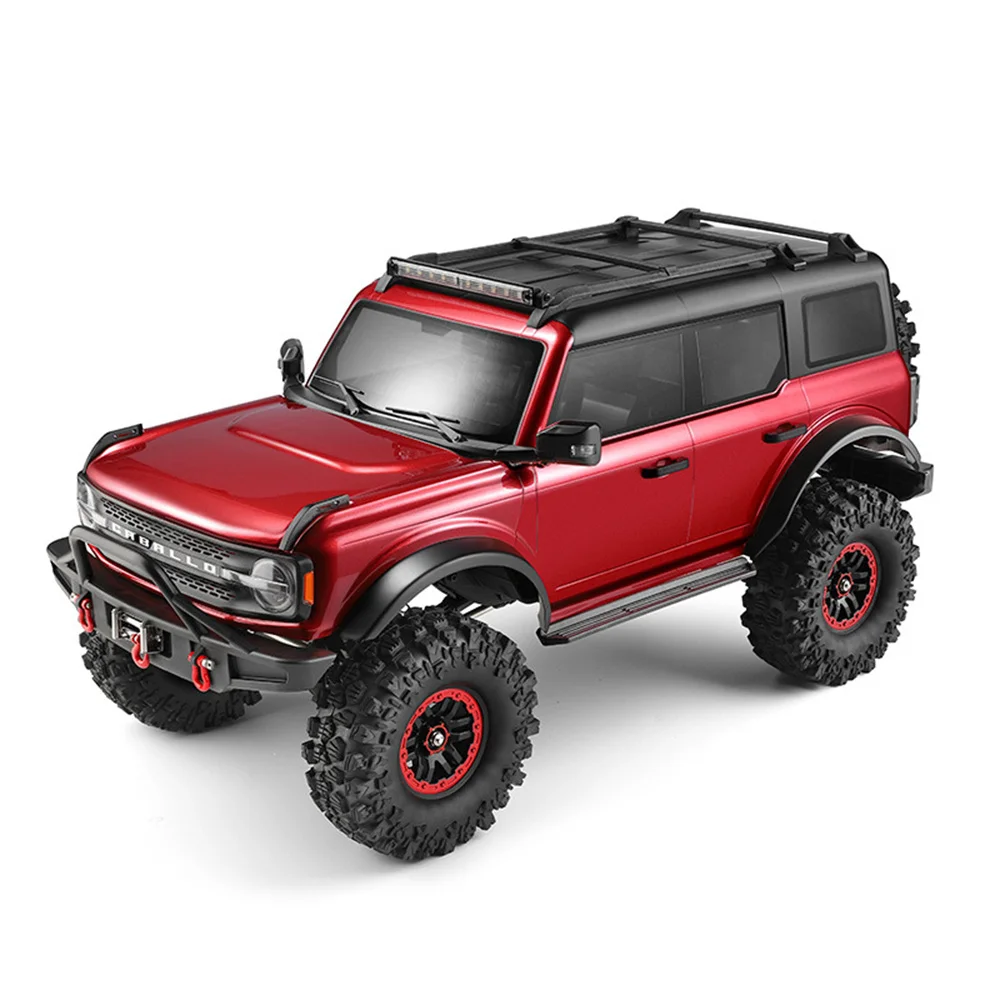 Wltoys 104020 RTR 1/10 2.4G 4WD RC Car Rock Crawler Off-Road Climbing Truck Full Proportional LED Light Vehicles Models Toys