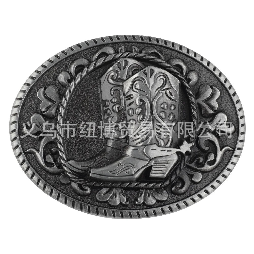 

Cowboy Boot Belt Buckle Western Denim Accessories