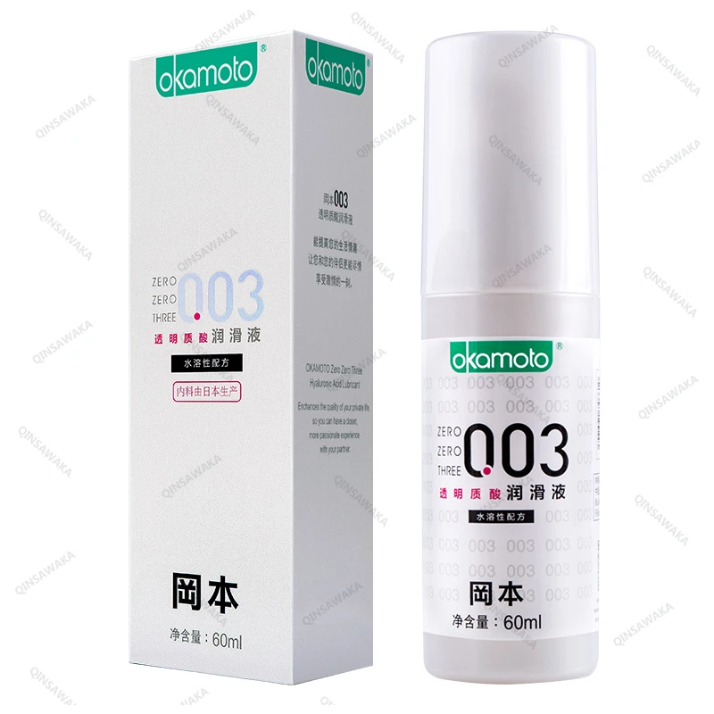 MADE IN JAPAN OKAMOTO 003 Hyaluronic acid Hot Vagina Sex Toy Silk Touch Anal Lubricant Water-based Excited Lubricating gel Jelly