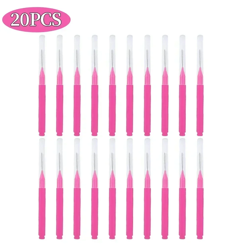 5/10/50PCS Mini Wenkbrauw Borstel Brow Perm Borstel Wegwerp Brow Lifting Borstels Buigbare Micro Wimper borstel Applicators Gereedschap