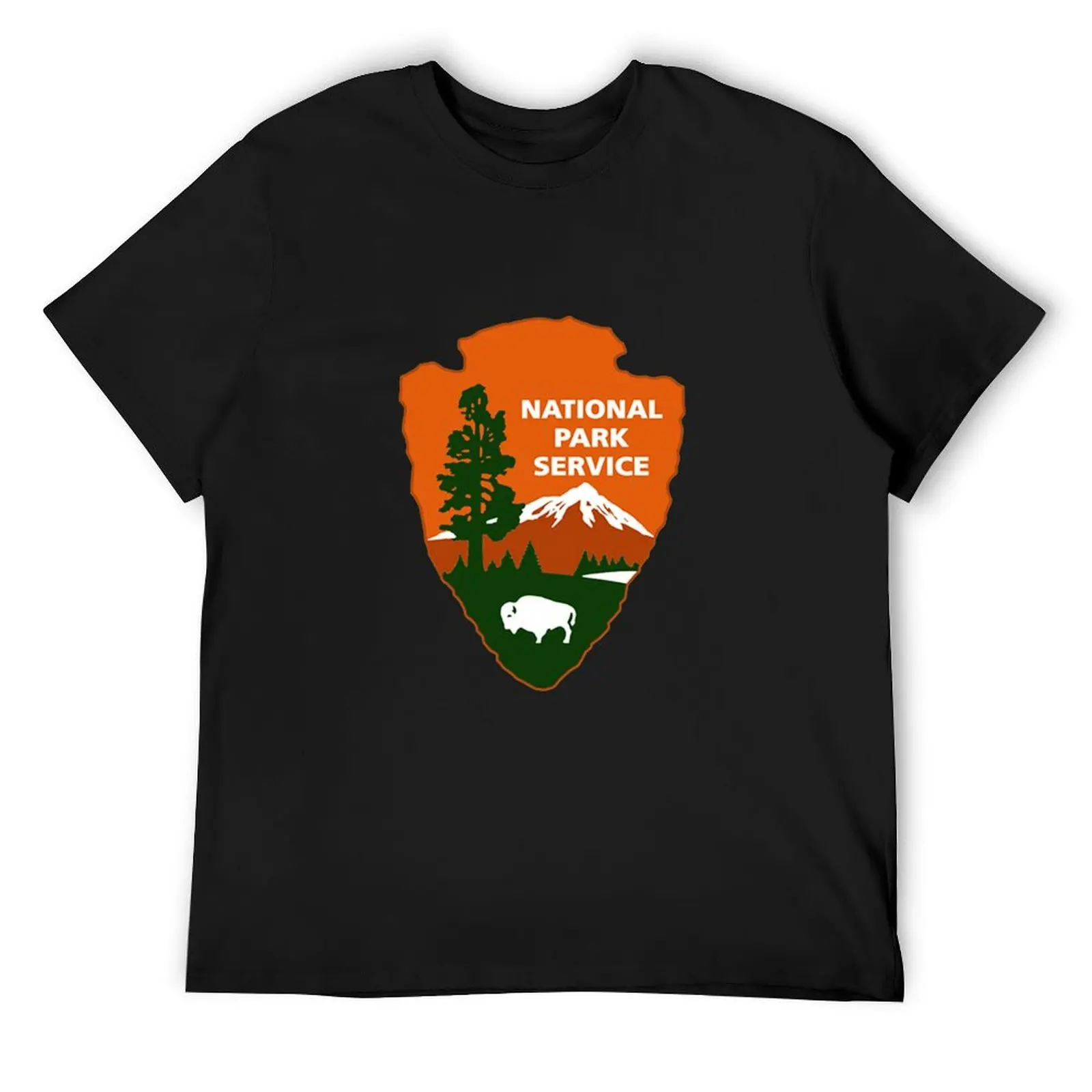 

National Park Service T-Shirt anime t shirts blacks blanks Blouse men graphic t shirts