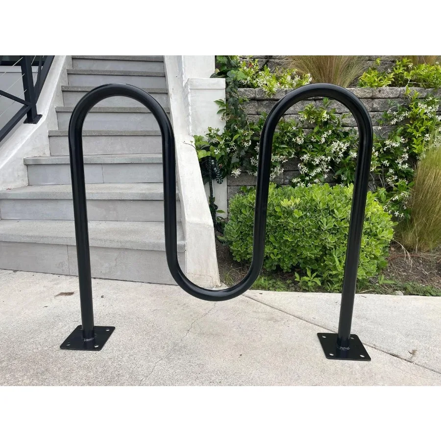 

Коммерческие велосипедные стойки из оцинкованной стали с противоугонной конструкцией для безопасного хранения велосипедов в квартирах GroundLevel Sidew