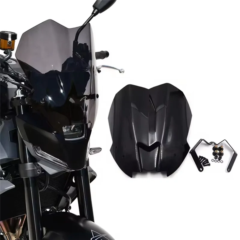 

Motorcycle Accessories Front Windshield Screen Windscreen Protector For YAMAHA MT09 09MT-09 2024 MT 09