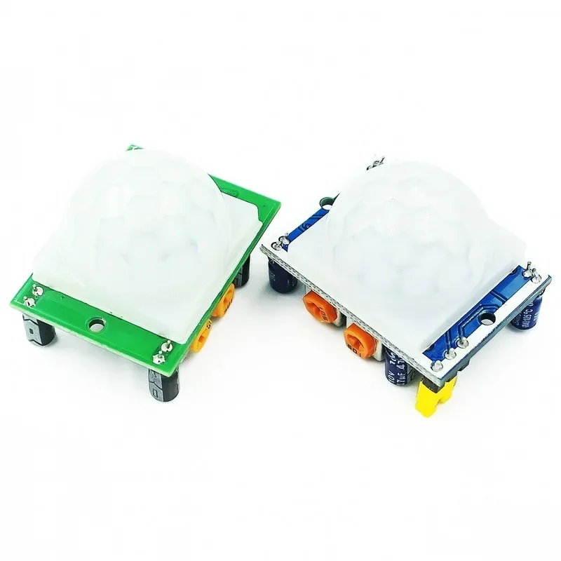 Ajustar módulo detector de sensor de movimento PIR infravermelho piroelétrico IR para kits Arduino e Raspberry Pi + estojo