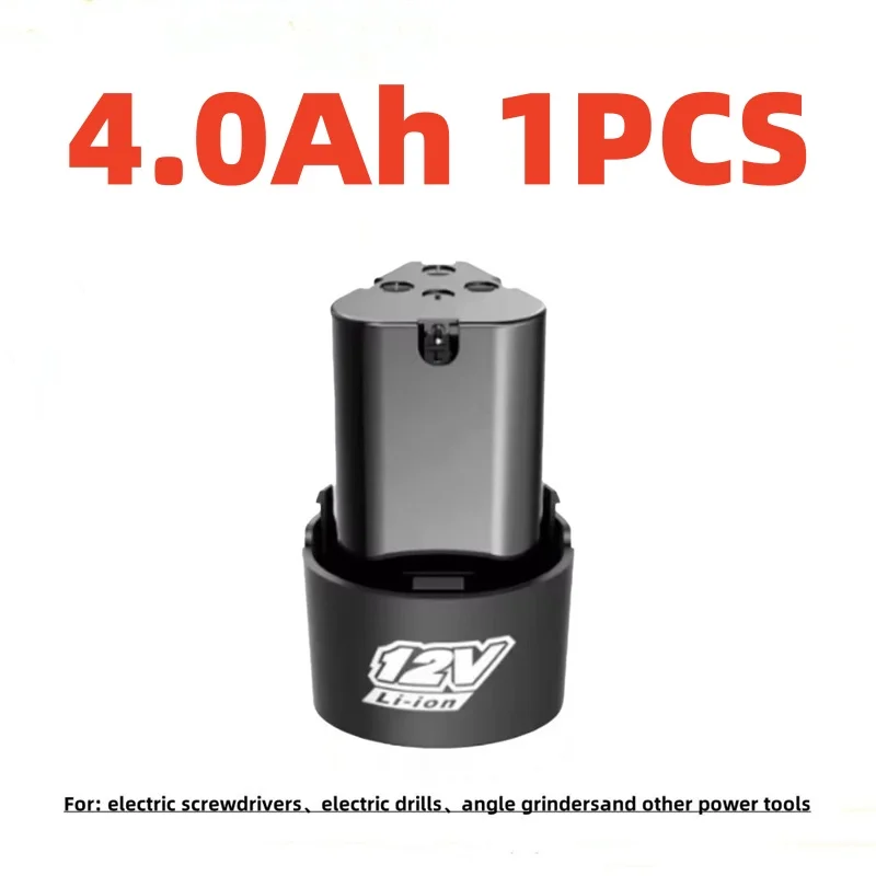 12V 4000mAh universele oplaadbare lithiumbatterij voor elektrische schroevendraaiers, boormachines, mini-haakse slijpmachines en ander elektrisch gereedschap