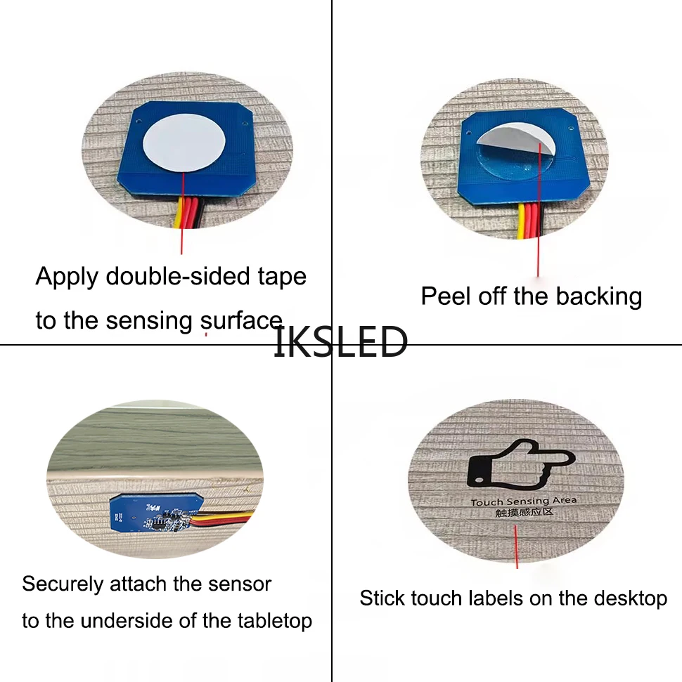 5-24 فولت اللمس مفتاح مستشعر اليد الاجتياح التحكم اختراق 5 سنتيمتر الخشب/الزجاج/الاكريليك 4 وضع عكس الضوء DIY وحدة خزانة مصباح الخزانة