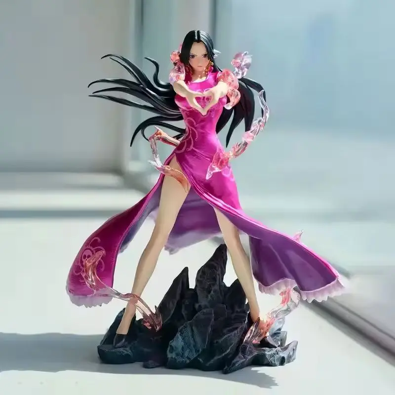 

Цельный Боа Хэнкок Сердце Жест Аниме Фигурки Шичибукай Резонанс Серия Gk Статуя ПВХ Модель Коллекционные Аниме Игрушки Подарки