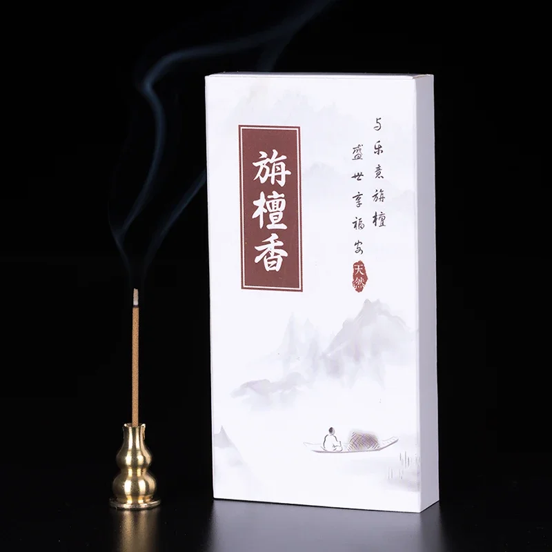170 Pcs .5CM Natural Short Stick Incense 150- Aromatic Portable Incense Sticks Sandalwood Home Fragrance Buddhist Porta